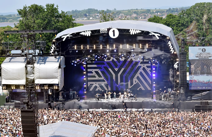 Powderham is ‘Paradise’ for Radio 1's Big Weekend