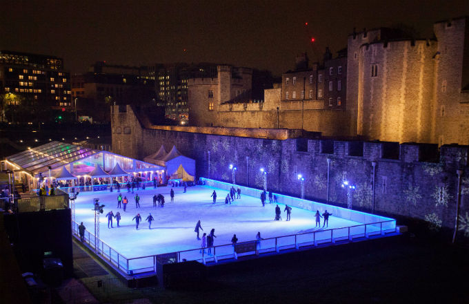 ARENA’S TOWER OF LONDON ICE SKATING LAUNCH