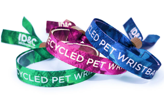 ID&C launches eco-friendly wristbands made out of recycled plastic water bottles